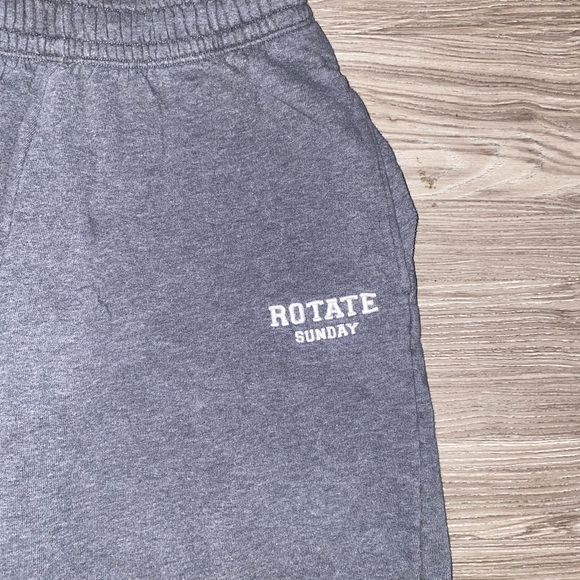 Rotate Sunday Birgerchirstensen Women's Black & Grey Comfort Sweat Pants XS - Picture 9 of 14